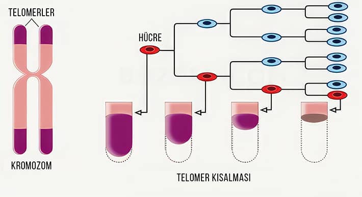 telomer kısalması